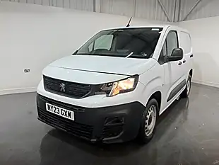 Used 2023 Peugeot Partner Professional Premium + Standard White - Interior and Exterior details 3