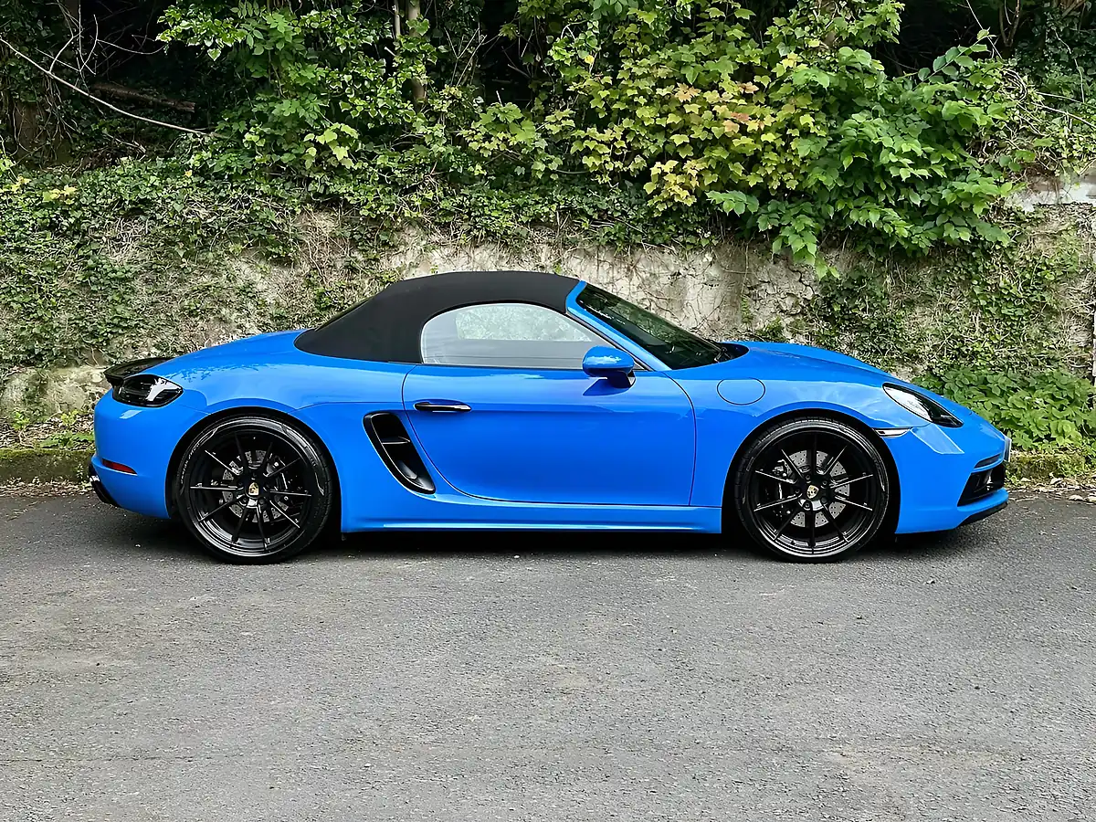 Used 2023 Porsche 718 Boxster Gts Shark Blue - Interior and Exterior details 2