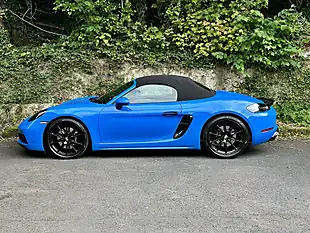 Used 2023 Porsche 718 Boxster Gts Shark Blue - Interior and Exterior details 3