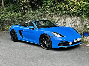 Used 2023 Porsche 718 Boxster Gts Shark Blue - Interior and Exterior details 9