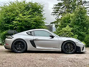Used 2023 Porsche 718 Cayman GT4 RS GT Silver - Interior and Exterior details 3
