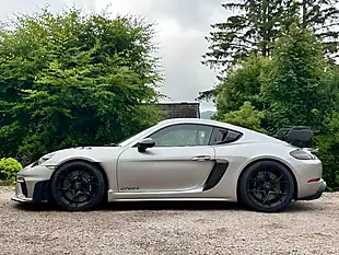Used 2023 Porsche 718 Cayman GT4 RS GT Silver - Interior and Exterior details 4