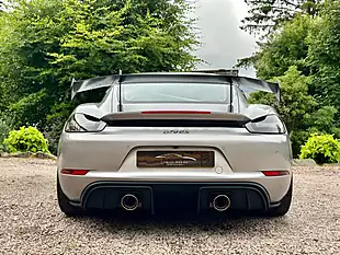 Used 2023 Porsche 718 Cayman GT4 RS GT Silver - Interior and Exterior details 5