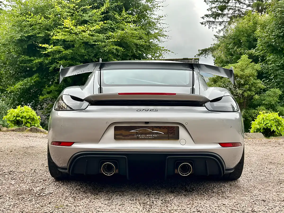 Used 2023 Porsche 718 Cayman GT4 RS GT Silver - Interior and Exterior details 5