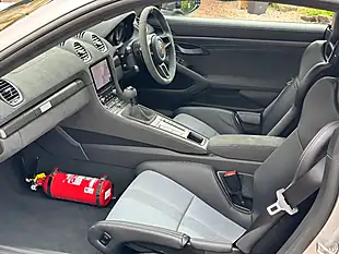 Used 2023 Porsche 718 Cayman GT4 RS GT Silver - Interior and Exterior details 7
