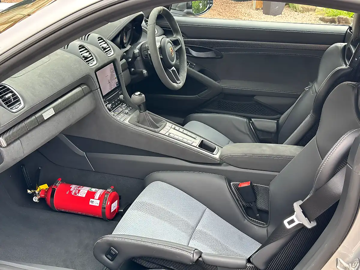 Used 2023 Porsche 718 Cayman GT4 RS GT Silver - Interior and Exterior details 7