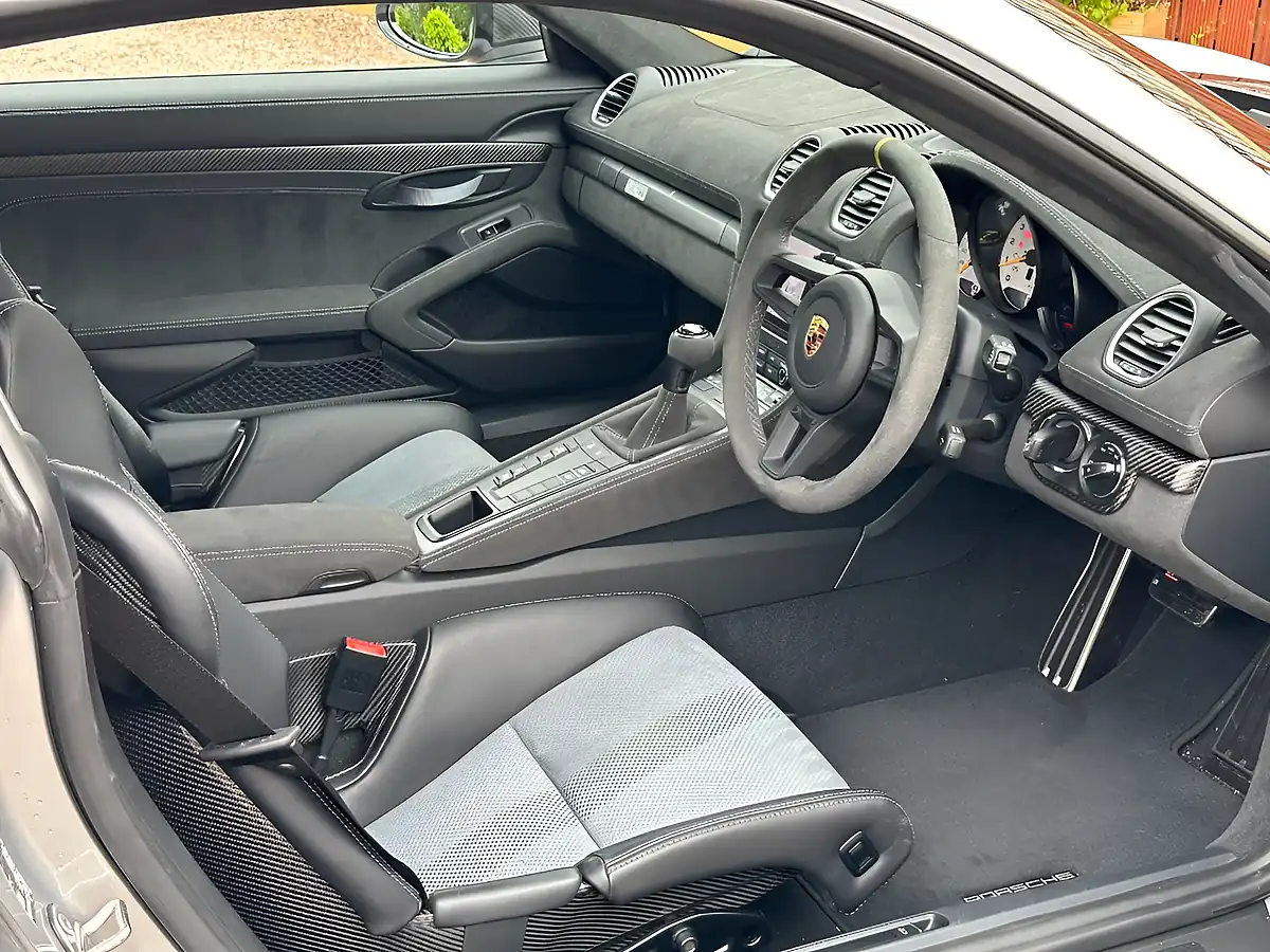 Used 2023 Porsche 718 Cayman GT4 RS GT Silver - Interior and Exterior details 8