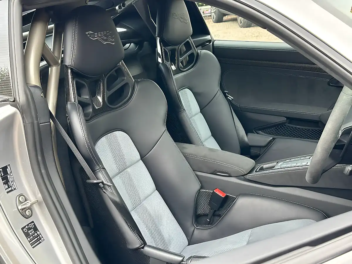 Used 2023 Porsche 718 Cayman GT4 RS GT Silver - Interior and Exterior details 9