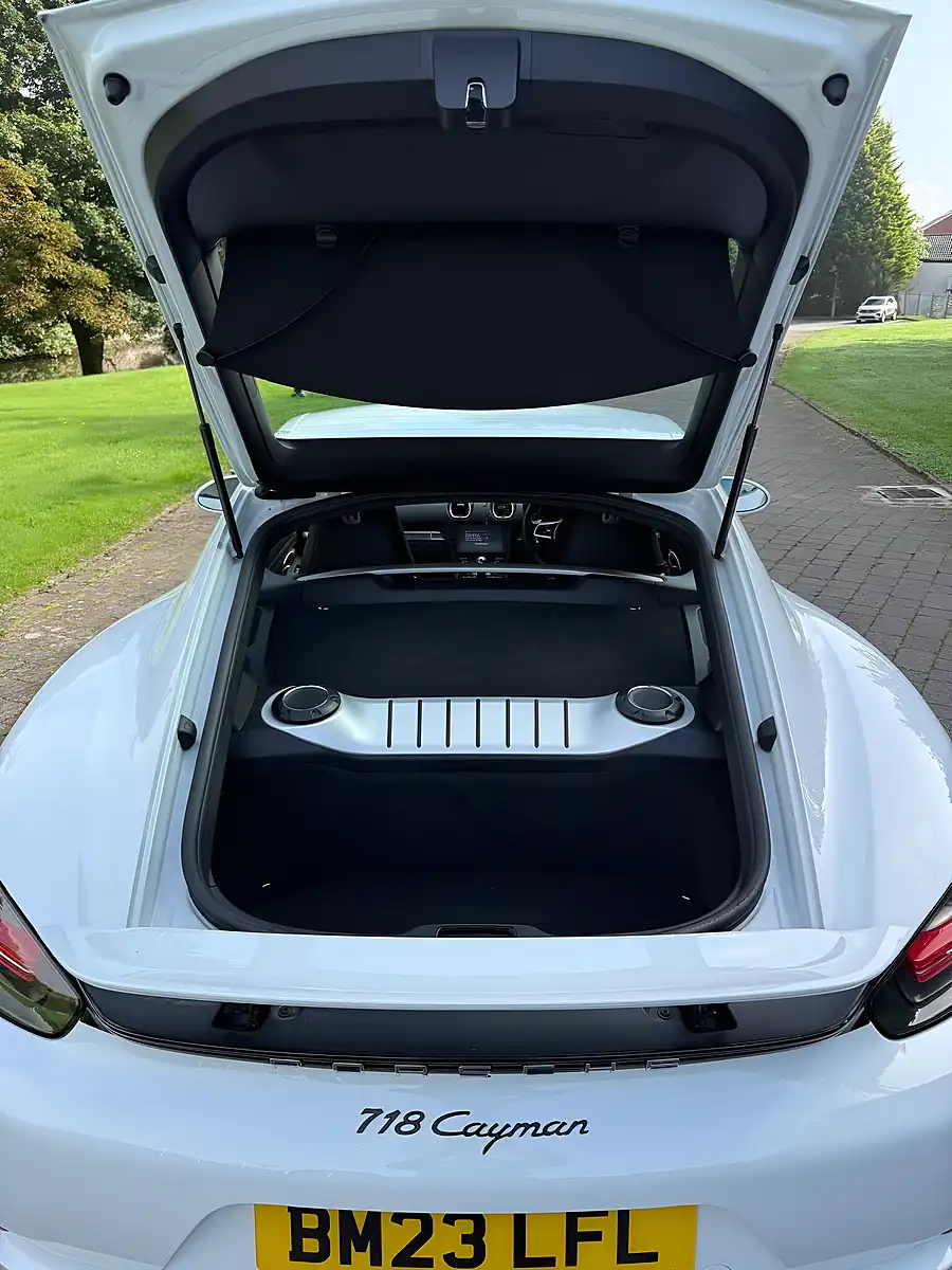 Used 2023 Porsche 718 Cayman Style Edition White - Interior and Exterior details 14