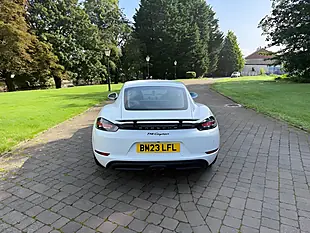 Used 2023 Porsche 718 Cayman Style Edition White - Interior and Exterior details 5