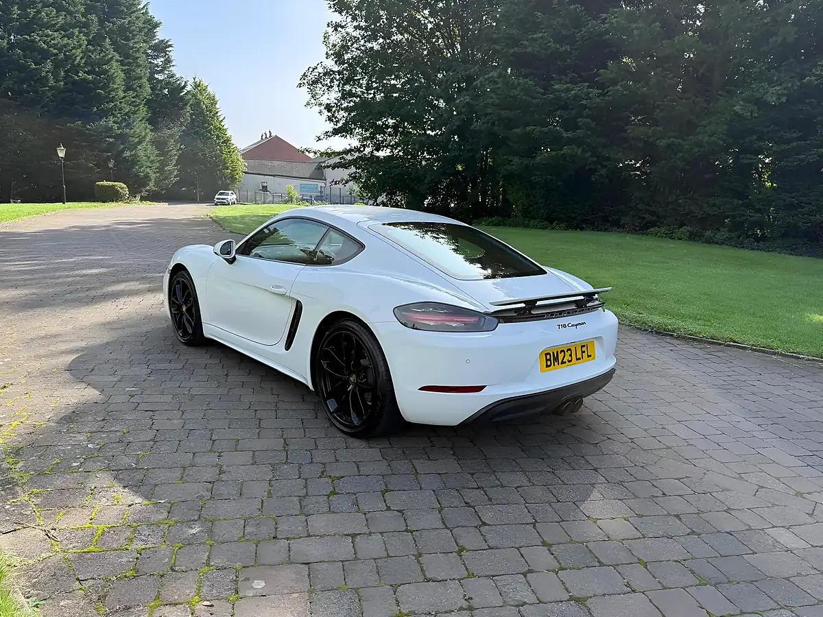 Used 2023 Porsche 718 Cayman Style Edition White - Interior and Exterior details 6