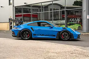 Used 2023 Porsche 911 992 GT3 RS Weissach Shark Blue - Interior and Exterior details 19