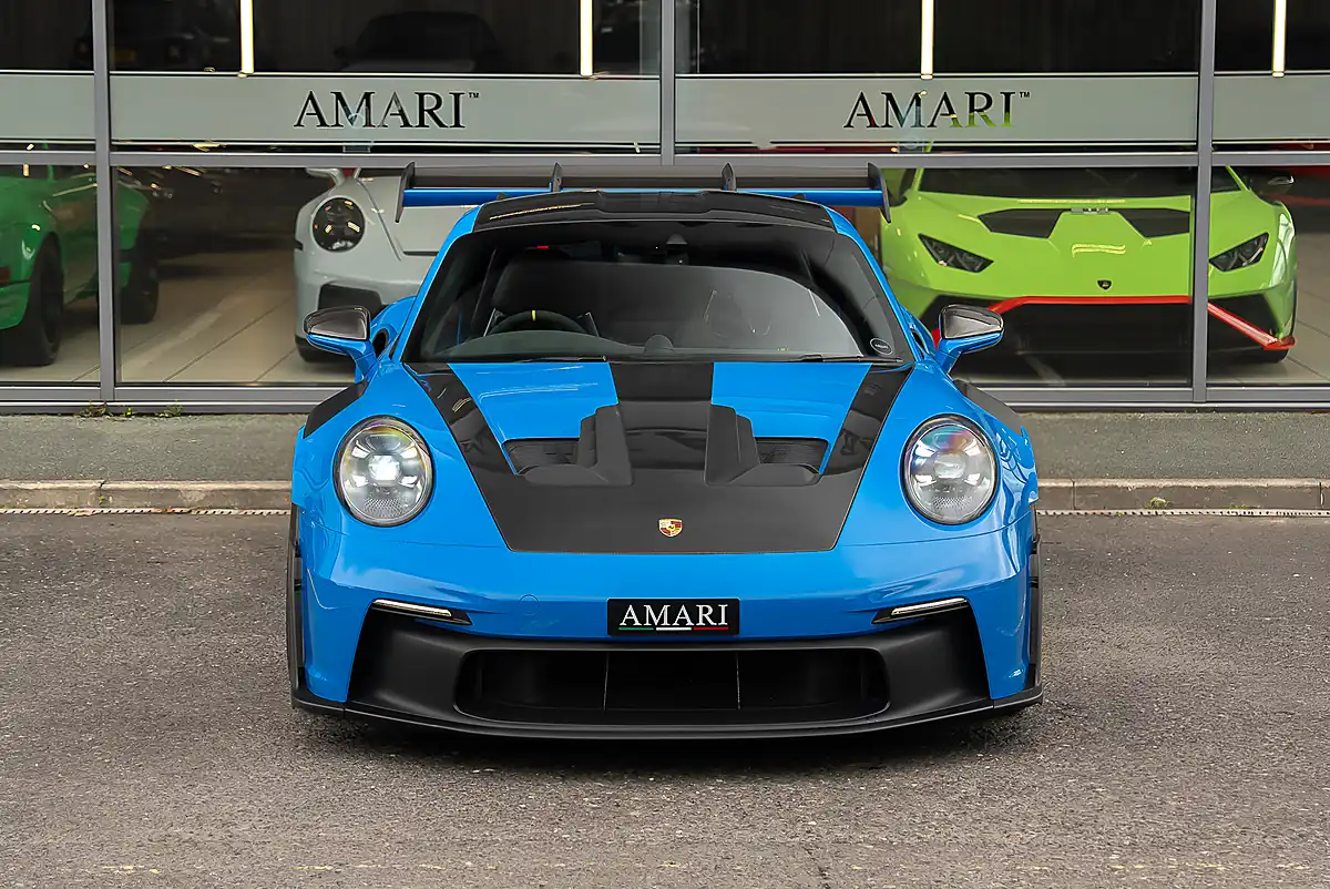 Used 2023 Porsche 911 992 GT3 RS Weissach Shark Blue - Interior and Exterior details 5