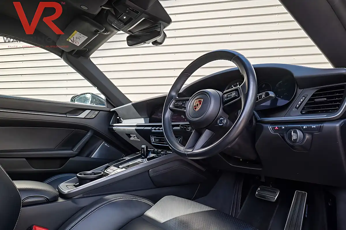 Used 2023 Porsche 911 Carrera S Convertible Arctic Grey - Interior and Exterior details 10