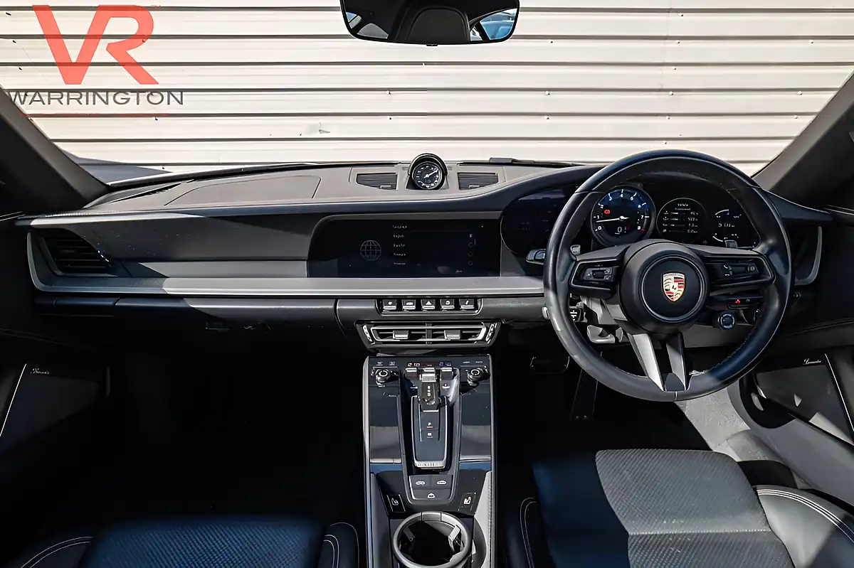 Used 2023 Porsche 911 Carrera S Convertible Arctic Grey - Interior and Exterior details 2