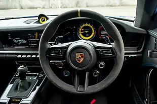 Used 2023 Porsche 911 GT3 RS Weissach Shark Blue - Interior and Exterior details 11