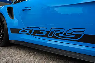 Used 2023 Porsche 911 GT3 RS Weissach Shark Blue - Interior and Exterior details 16