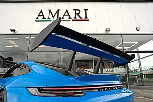 Used 2023 Porsche 911 GT3 RS Weissach Shark Blue - Interior and Exterior details 17