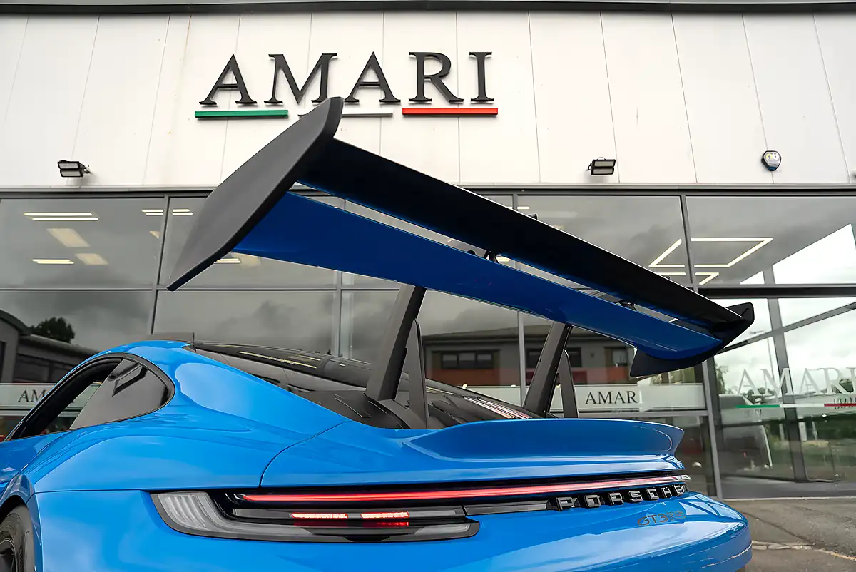 Used 2023 Porsche 911 GT3 RS Weissach Shark Blue - Interior and Exterior details 17