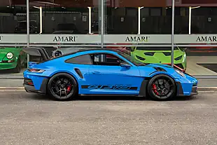 Used 2023 Porsche 911 GT3 RS Weissach Shark Blue - Interior and Exterior details 2