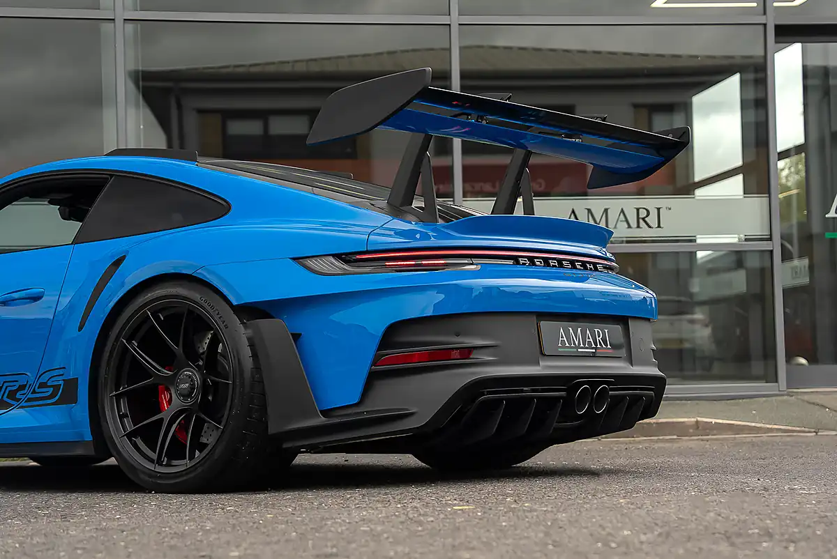 Used 2023 Porsche 911 GT3 RS Weissach Shark Blue - Interior and Exterior details 20