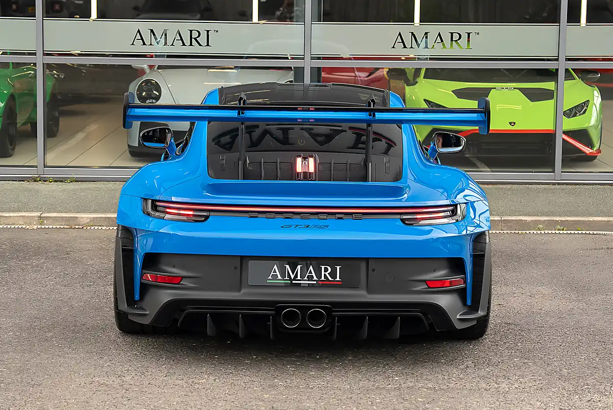 Used 2023 Porsche 911 GT3 RS Weissach Shark Blue - Interior and Exterior details 8