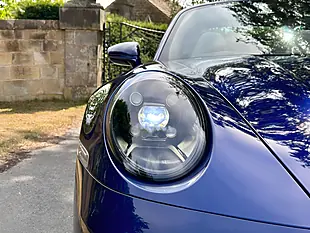 Used 2023 Porsche 911 Gts Targa Gentian Blue - Interior and Exterior details 15