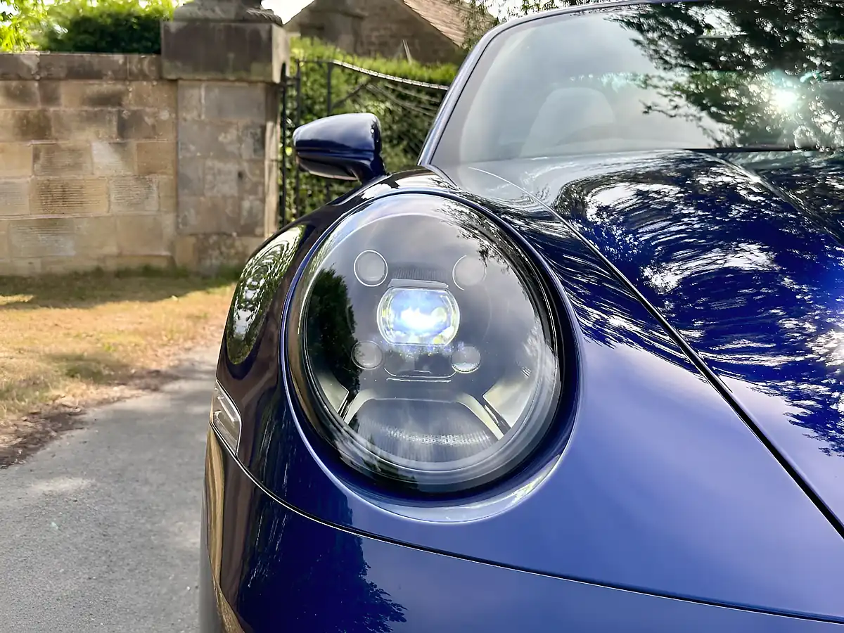 Used 2023 Porsche 911 Gts Targa Gentian Blue - Interior and Exterior details 15