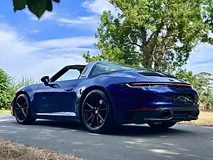 Used 2023 Porsche 911 Gts Targa Gentian Blue - Interior and Exterior details 18