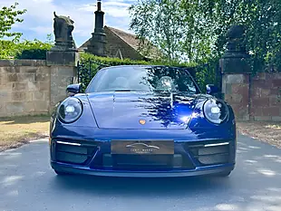 Used 2023 Porsche 911 Gts Targa Gentian Blue - Interior and Exterior details 2