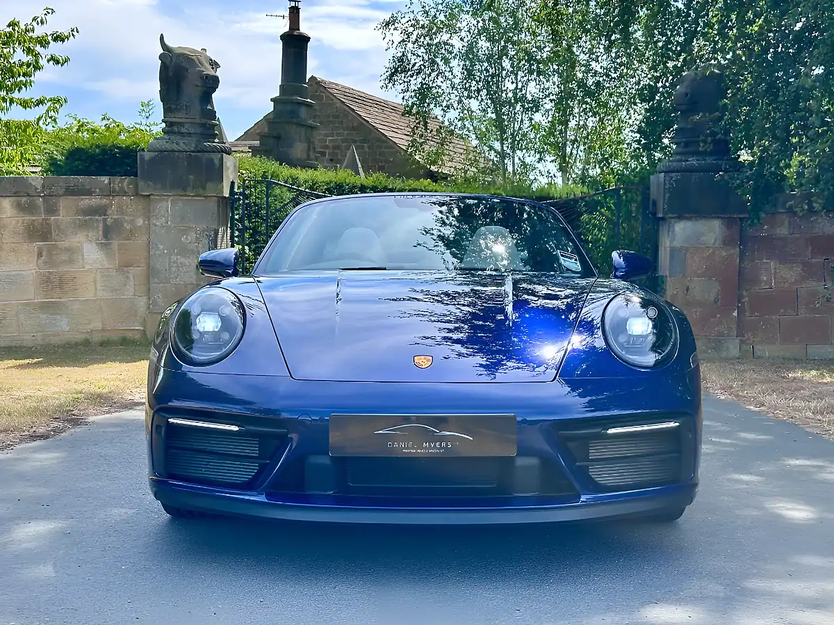Used 2023 Porsche 911 Gts Targa Gentian Blue - Interior and Exterior details 2