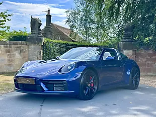 Used 2023 Porsche 911 Gts Targa Gentian Blue - Interior and Exterior details 20