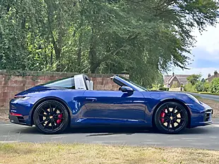 Used 2023 Porsche 911 Gts Targa Gentian Blue - Interior and Exterior details 3