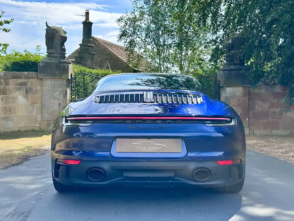 Used 2023 Porsche 911 Gts Targa Gentian Blue - Interior and Exterior details 5