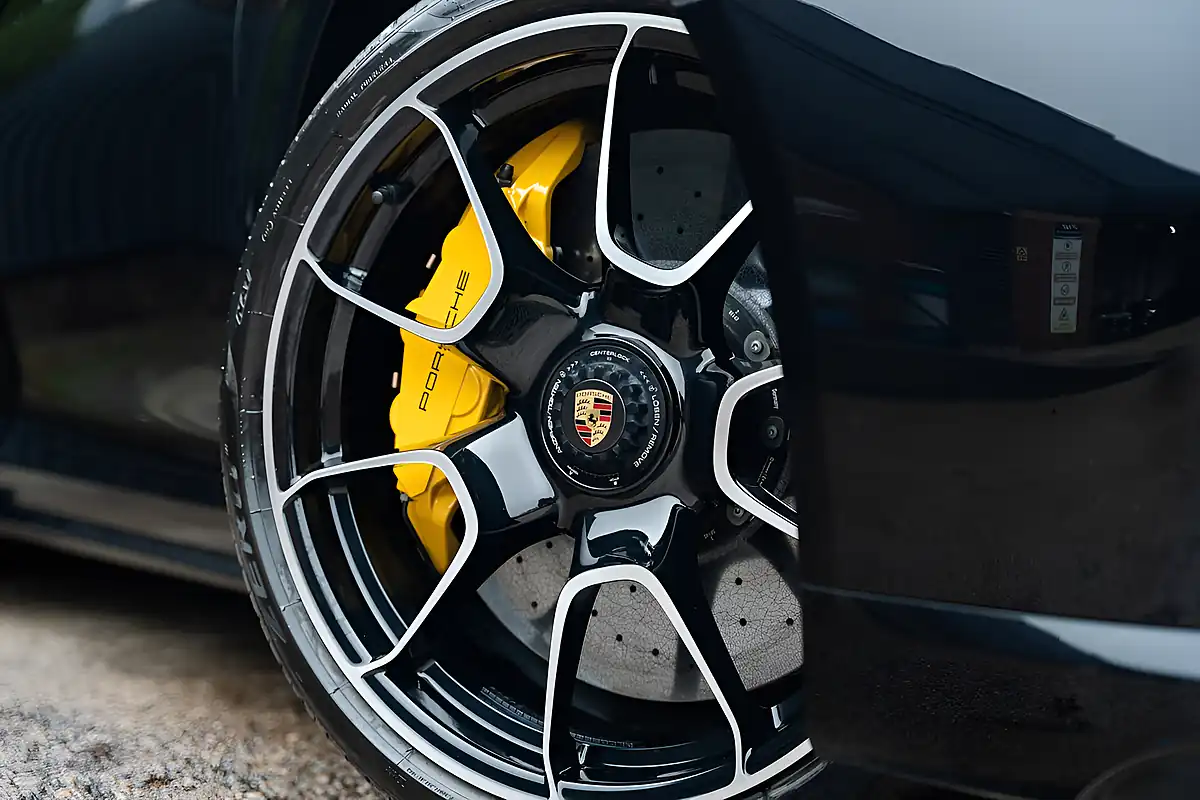 Used 2023 Porsche 911 Turbo S Black - Interior and Exterior details 13