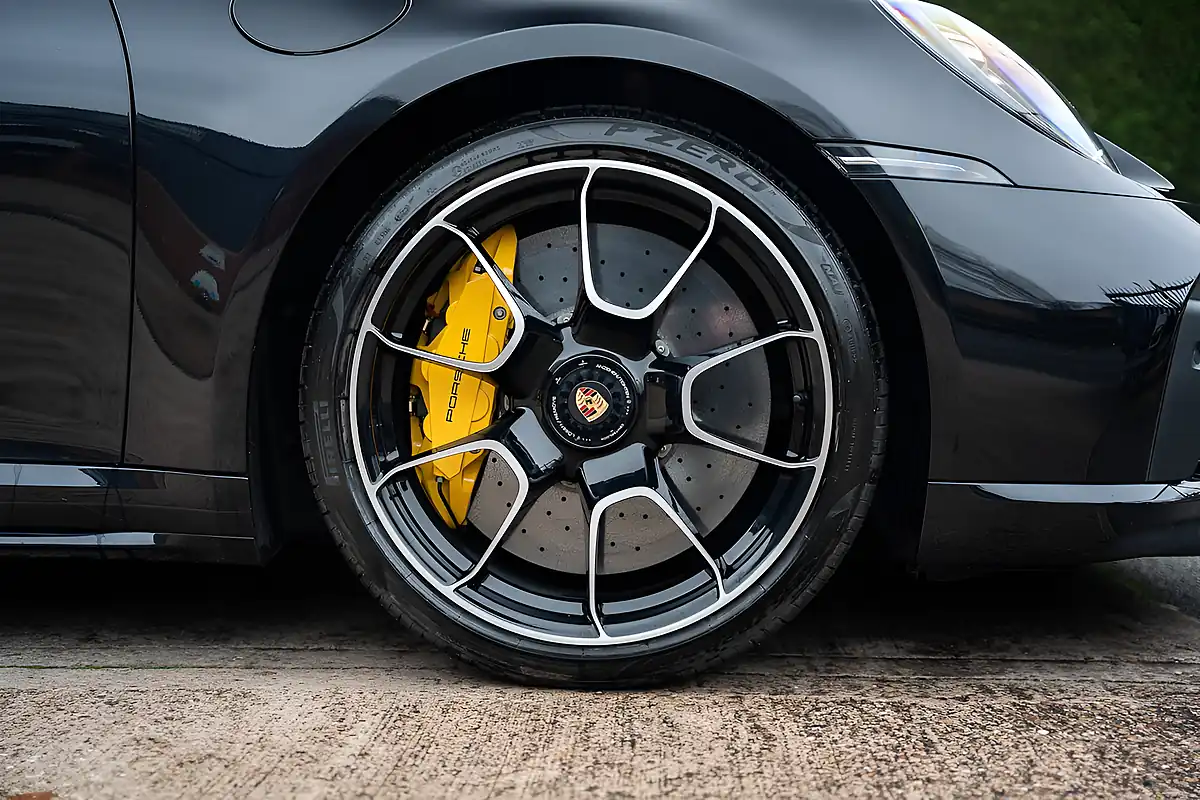 Used 2023 Porsche 911 Turbo S Black - Interior and Exterior details 14