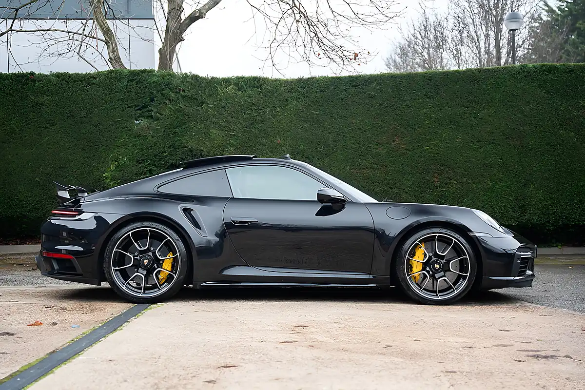 Used 2023 Porsche 911 Turbo S Black - Interior and Exterior details 2