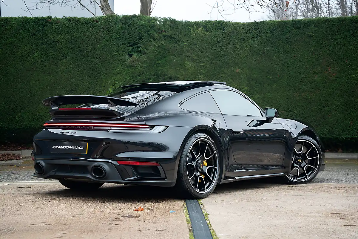 Used 2023 Porsche 911 Turbo S Black - Interior and Exterior details 3