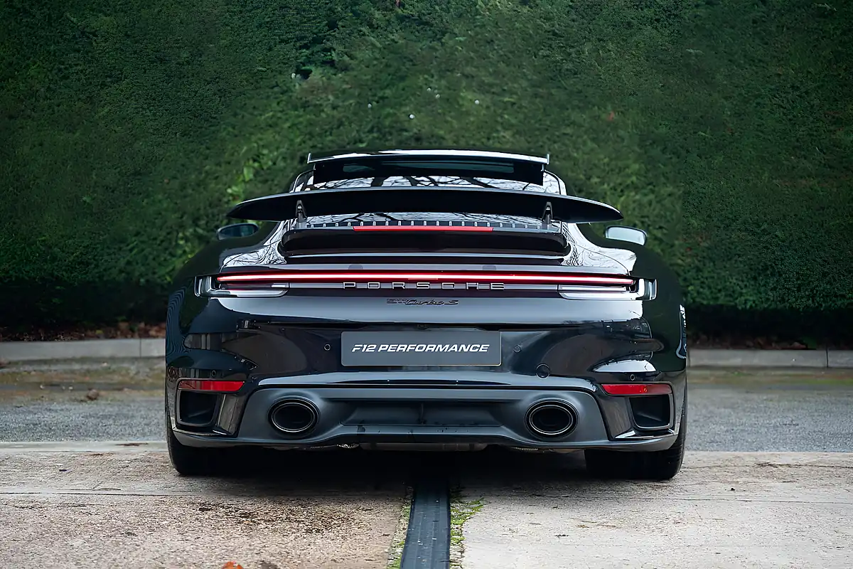Used 2023 Porsche 911 Turbo S Black - Interior and Exterior details 4