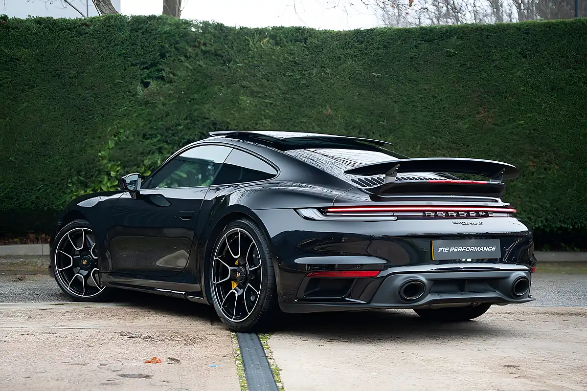 Used 2023 Porsche 911 Turbo S Black - Interior and Exterior details 5