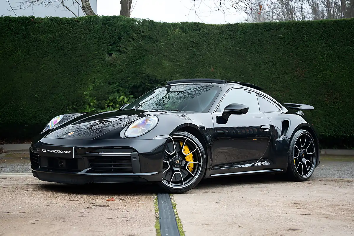 Used 2023 Porsche 911 Turbo S Black - Interior and Exterior details 7