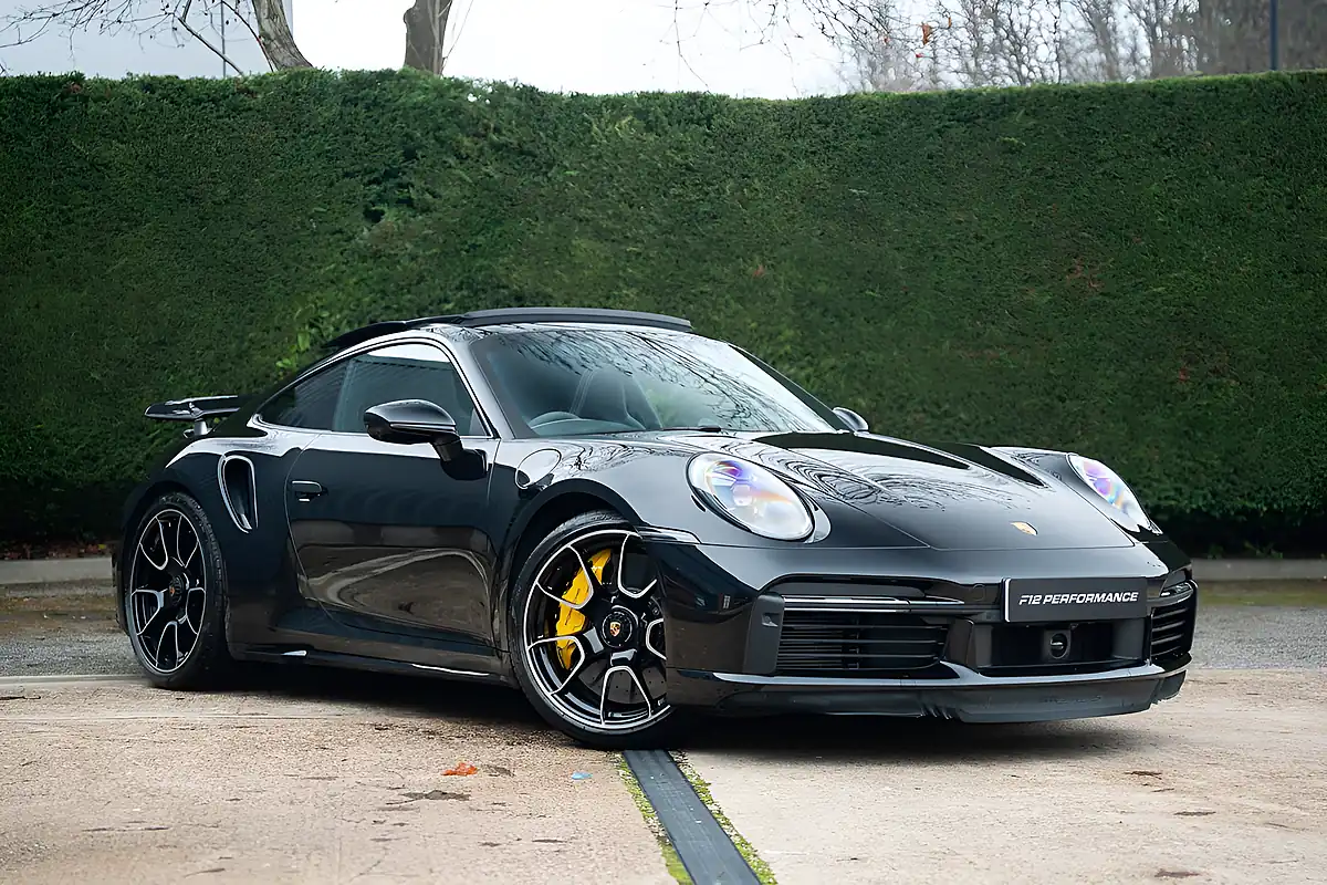Used 2023 Porsche 911 Turbo S Black - Interior and Exterior details 9