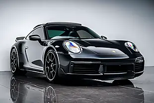 Used 2023 Porsche 911 Turbo S Black - Interior and Exterior details 10