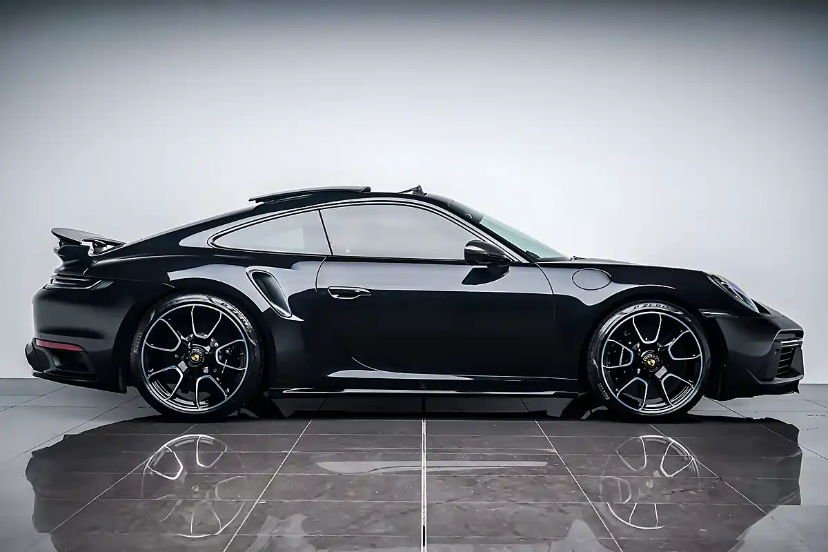 Used 2023 Porsche 911 Turbo S Black - Interior and Exterior details 11