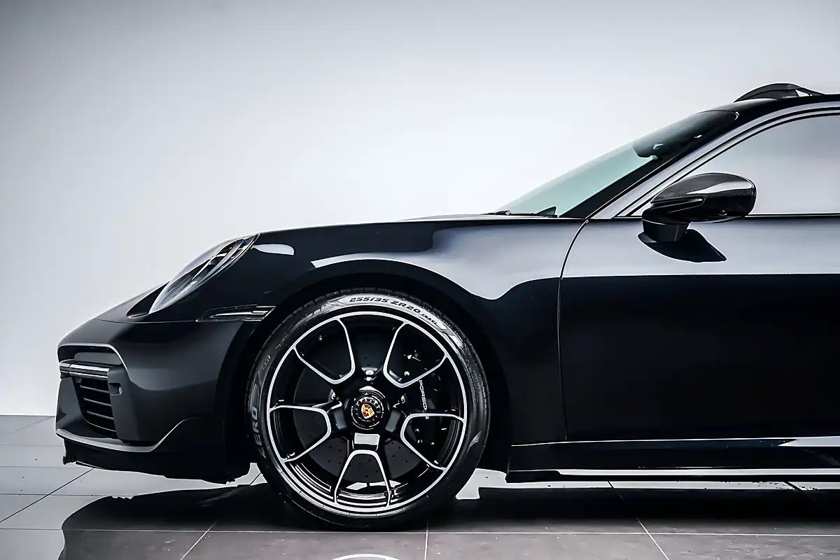 Used 2023 Porsche 911 Turbo S Black - Interior and Exterior details 12