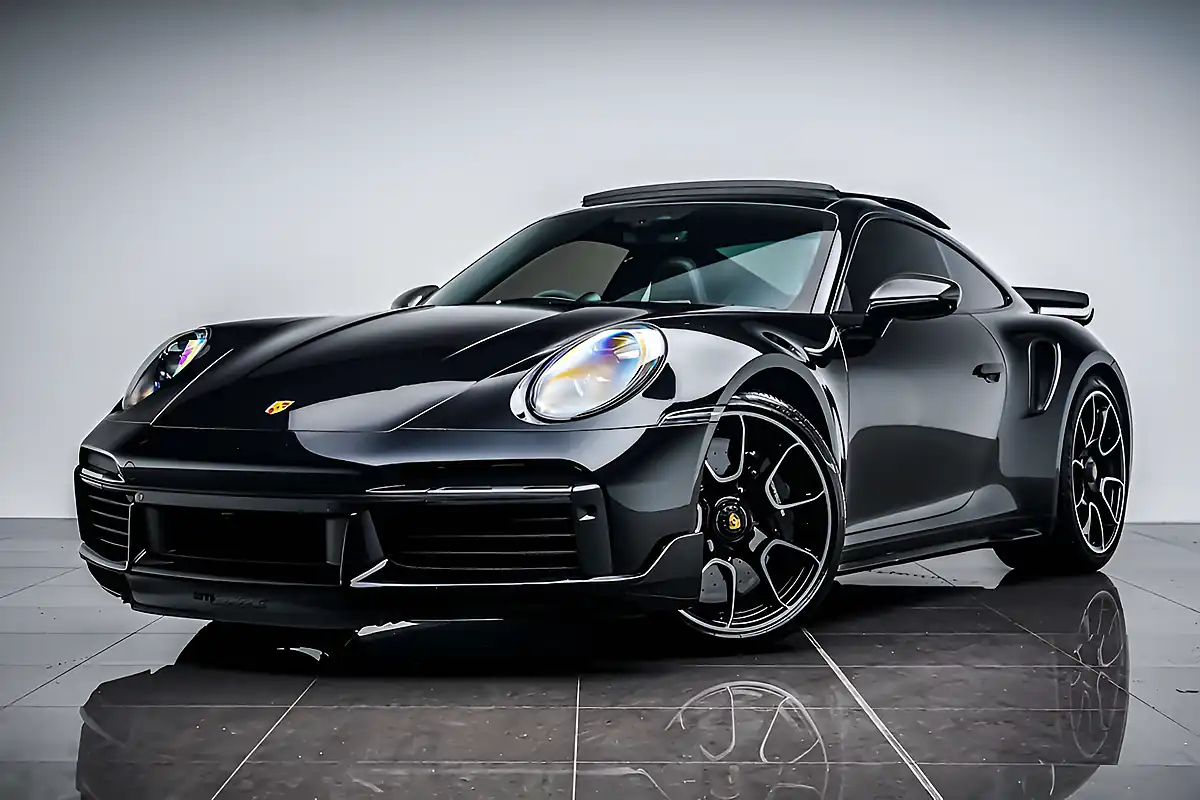 Used 2023 Porsche 911 Turbo S Black - Interior and Exterior details 4