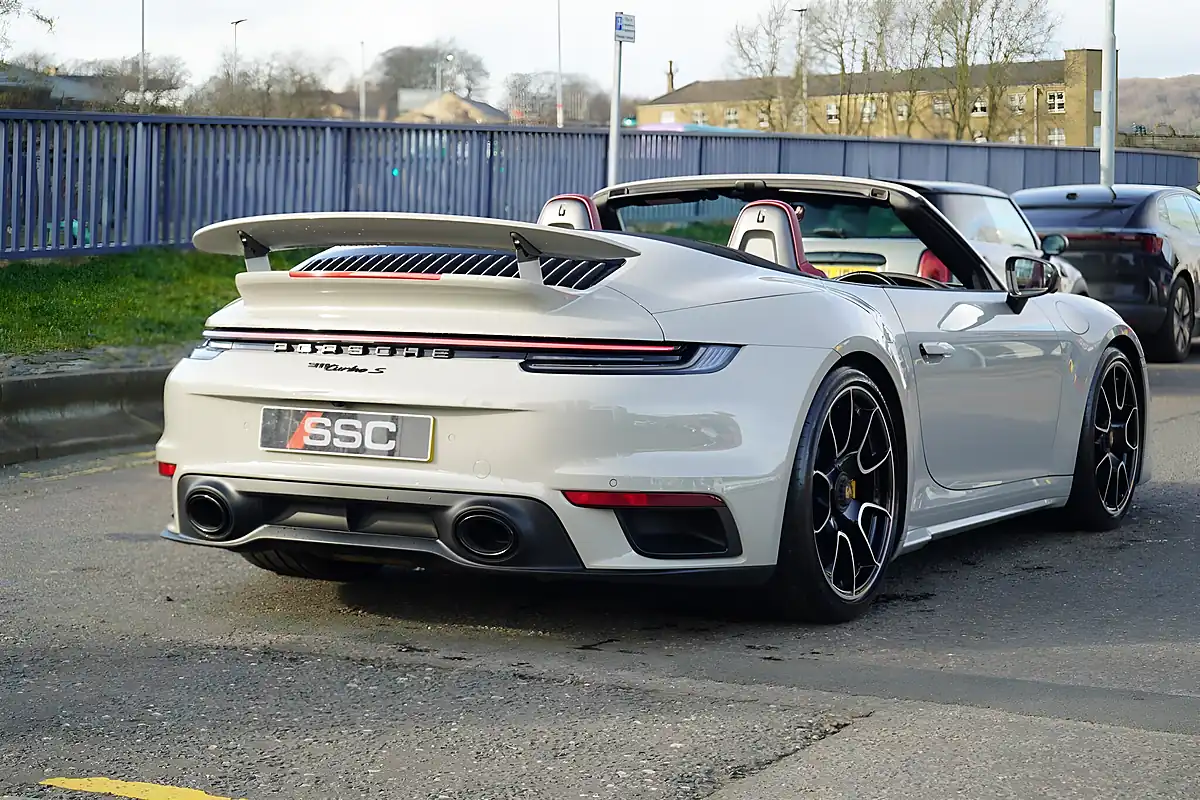 Used 2023 Porsche 911 Turbo S Crayon (grey) - Interior and Exterior details 10