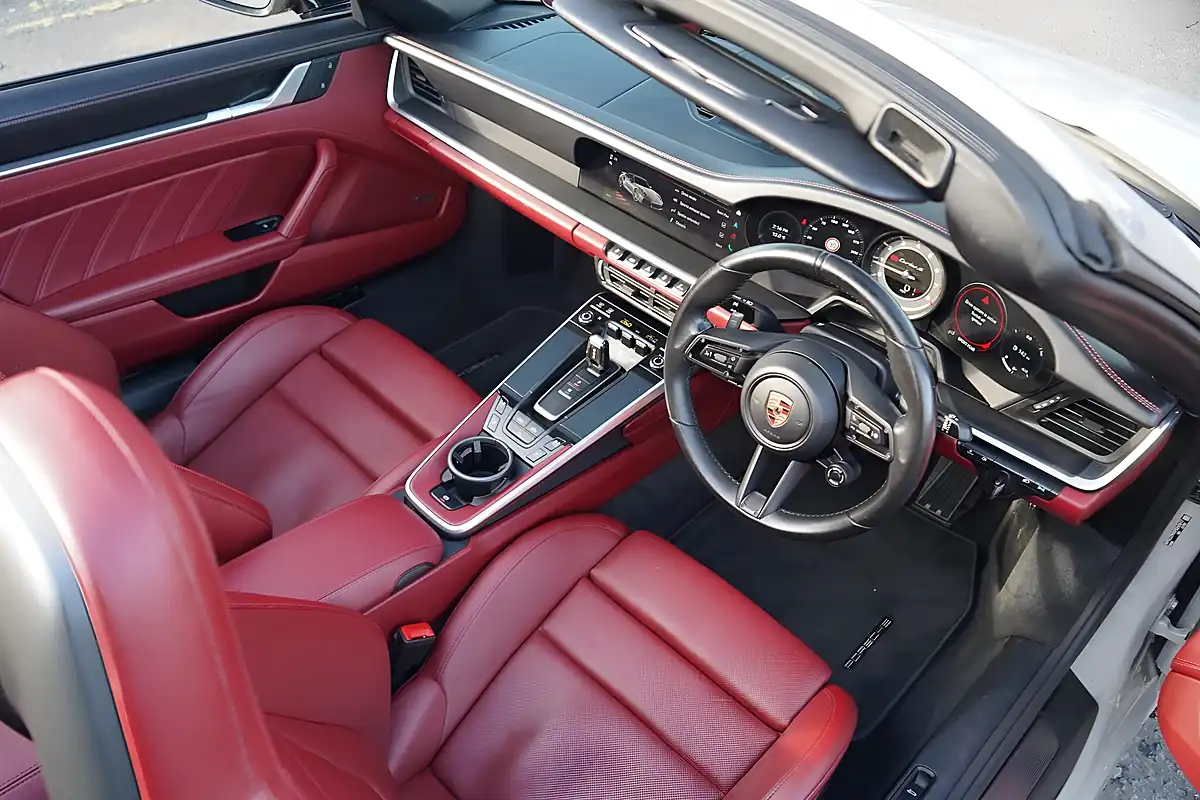 Used 2023 Porsche 911 Turbo S Crayon (grey) - Interior and Exterior details 12