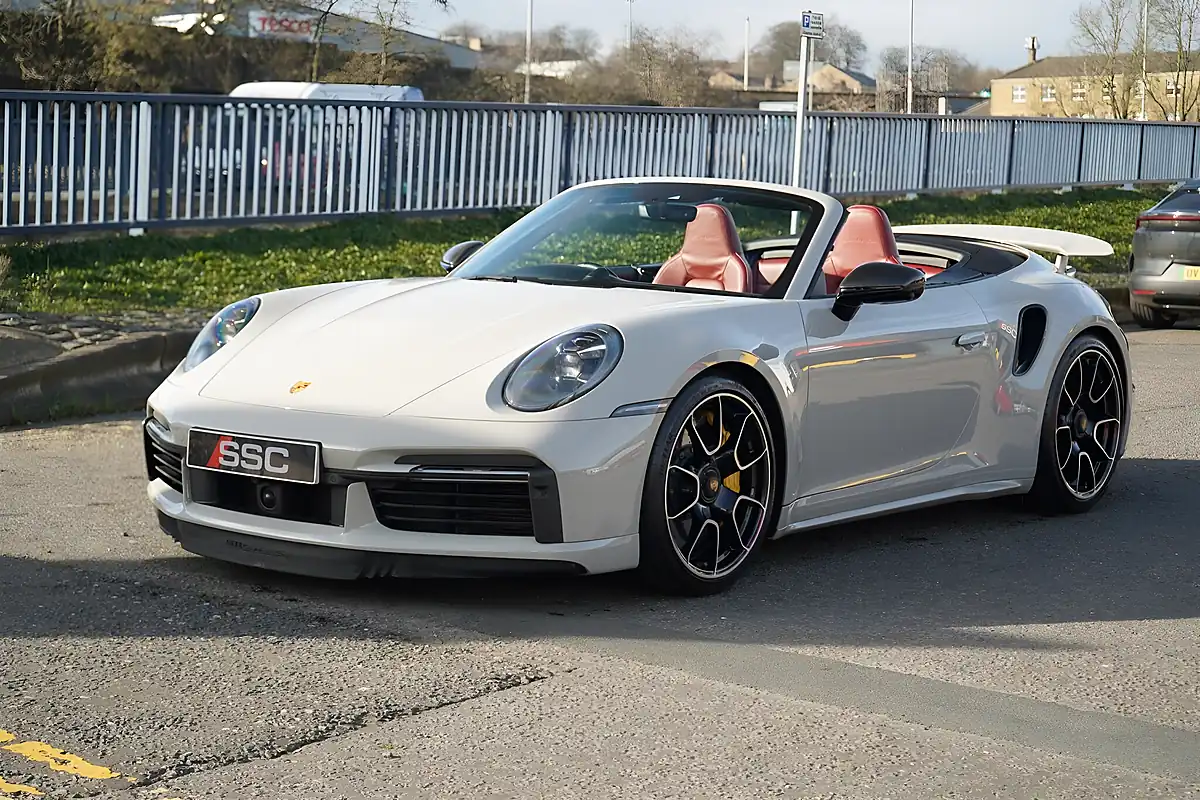 Used 2023 Porsche 911 Turbo S Crayon (grey) - Interior and Exterior details 7