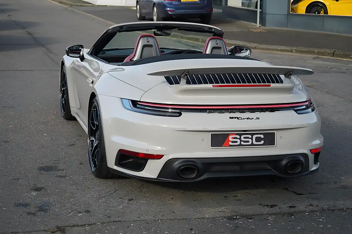 Used 2023 Porsche 911 Turbo S Crayon (grey) - Interior and Exterior details 9
